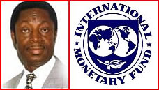 Dr. Kwabena Duffour(L), IMF(R)